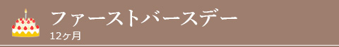 ファーストバースデー/ベビーフォト